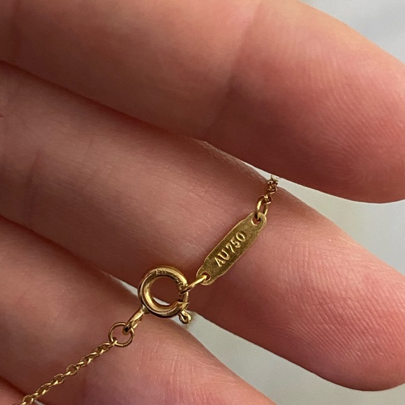 Tiffany Gold Oval Locket Necklace - Picture 4 of 9